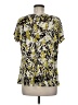 Chaus Yellow Short Sleeve Blouse Size M - photo 2