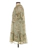 H&M 100% Polyester Green Casual Dress Size 0 - photo 5