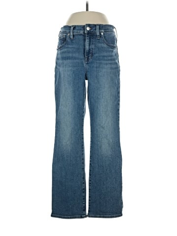 Madewell Kick Out Crop Jeans in Oneida Wash (view 1)