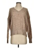 LC Lauren Conrad Metallic Tan Pullover Sweater Size S - photo 1