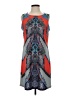 Aryeh Graphic Gray Cocktail Dress Size S - photo 1