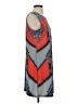 Aryeh Graphic Gray Cocktail Dress Size S - photo 4