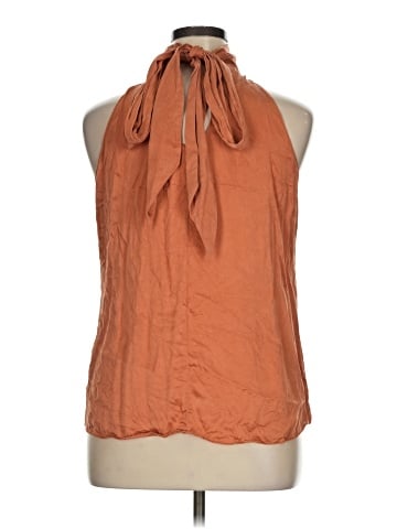 Ramy Brook Sleeveless Silk Top (view 2)