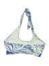 Unbranded Print Blue Swimsuit Top Size M - photo 2