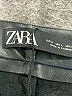 Zara Metallic Black Shorts Size L - photo 3
