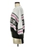 Label + Thread 100% Cotton Print Gray Pullover Sweater Size M - photo 5