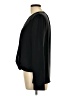 Remade 100% Polyester Black Long Sleeve Blouse Size L - photo 5
