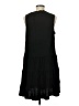 Max Studio Solid Black Casual Dress Size M - photo 2
