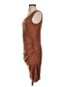 Ekouaer Solid Brown Casual Dress Size S - photo 5