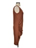Ekouaer Solid Brown Casual Dress Size S - photo 4