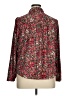 LC Lauren Conrad 100% Polyester Floral Red Long Sleeve Blouse Size 0X - photo 2