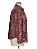 LC Lauren Conrad 100% Polyester Floral Red Long Sleeve Blouse Size 0X - photo 4