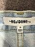 RE/DONE 100% Cotton Blue Jeans Size 28 waist - photo 6