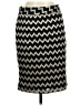 Sunny Leigh Chevron-herringbone Black Formal Skirt Size M - photo 2