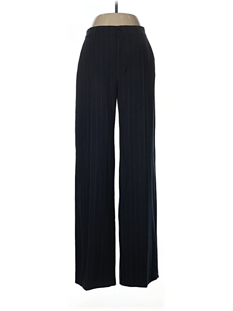 Pre-owned Pull & Bear Dress Pants In Black