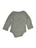 Hb 100% Cotton Gray Long Sleeve Onesie 18-24 MO / 24 MO - photo 2