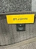 St. John Color Block Gray Wool Pullover Sweater Size M - photo 7