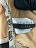 J.Crew Animal Print Ivory Brown Swimsuit Top Size S - photo 3