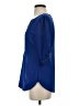 Pomelo 100% Polyester Blue 3/4 Sleeve Blouse Size XS (estimated) - photo 5