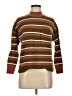 Madewell Stripes Brown Turtleneck Sweater Size XXS - photo 1