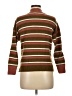 Madewell Stripes Brown Turtleneck Sweater Size XXS - photo 2