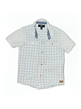 7 For All Mankind Short Sleeve Button Down Shirt