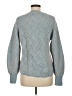 Isla Chevron-herringbone Blue Cardigan Size S - photo 2