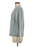 Isla Chevron-herringbone Blue Cardigan Size S - photo 5