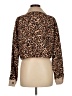 Shein Animal Print Brown Jacket Size M - photo 2