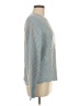 Isla Chevron-herringbone Blue Cardigan Size S - photo 4