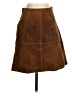Zara Basic Brown Faux Leather Skirt Size XS - photo 1