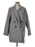 H&M 100% Polyester Gray Coat Size 8 - photo 1