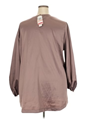 Melissa McCarthy Seven7 3/4 Sleeve Blouse (view 2)