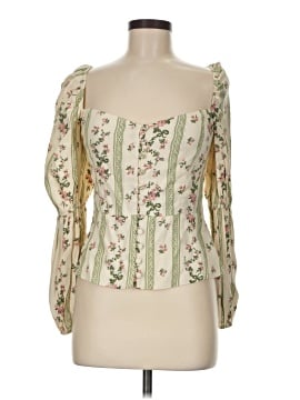 Reformation Long Sleeve Blouse