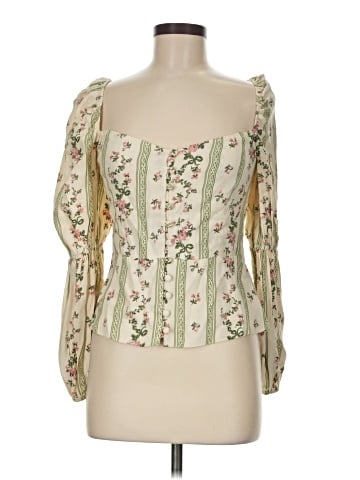 Reformation Long Sleeve Blouse (view 1)