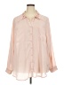 Torrid 100% Polyester Pink Long Sleeve Blouse Size 4X Plus (4) - photo 1