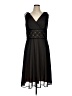 Connected Apparel 100% Polyester Black Cocktail Dress Size 14w - photo 1