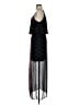 Express 100% Polyester Paisley Black Cocktail Dress Size S - photo 5