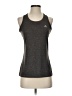 Adidas 100% Polyester Gray Active Tank Size S - photo 1