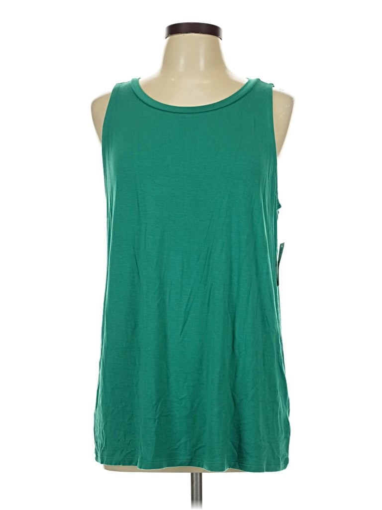 Torrid Sleeveless T-shirt In Green