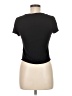 Weekday Black Short Sleeve T-Shirt Size M - photo 2