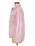 Monrow Stripes Pink Long Sleeve Button-Down Shirt Size XS - photo 5