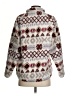 Lou & Grey 100% Polyester Argyle White Pullover Sweater Size S - photo 2
