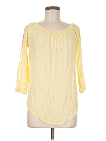 Don't Ask Why 3/4 Sleeve Blouse (view 1)
