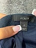 J.Crew 100% Polyester Solid Black Formal Skirt Size 2 - photo 4