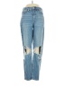 American Eagle Outfitters Hearts Blue Jeans Size 00 - photo 1