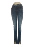 Express Hearts Blue Jeans Size 00 - photo 1