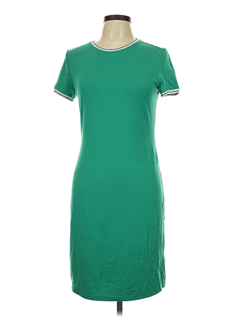 Pre-owned Popular 21 Casual Dress In Green