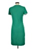 Popular 21 Solid Green Casual Dress Size L - photo 2