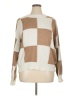 so Me Color Block Tan Pullover Sweater Size XL - photo 1